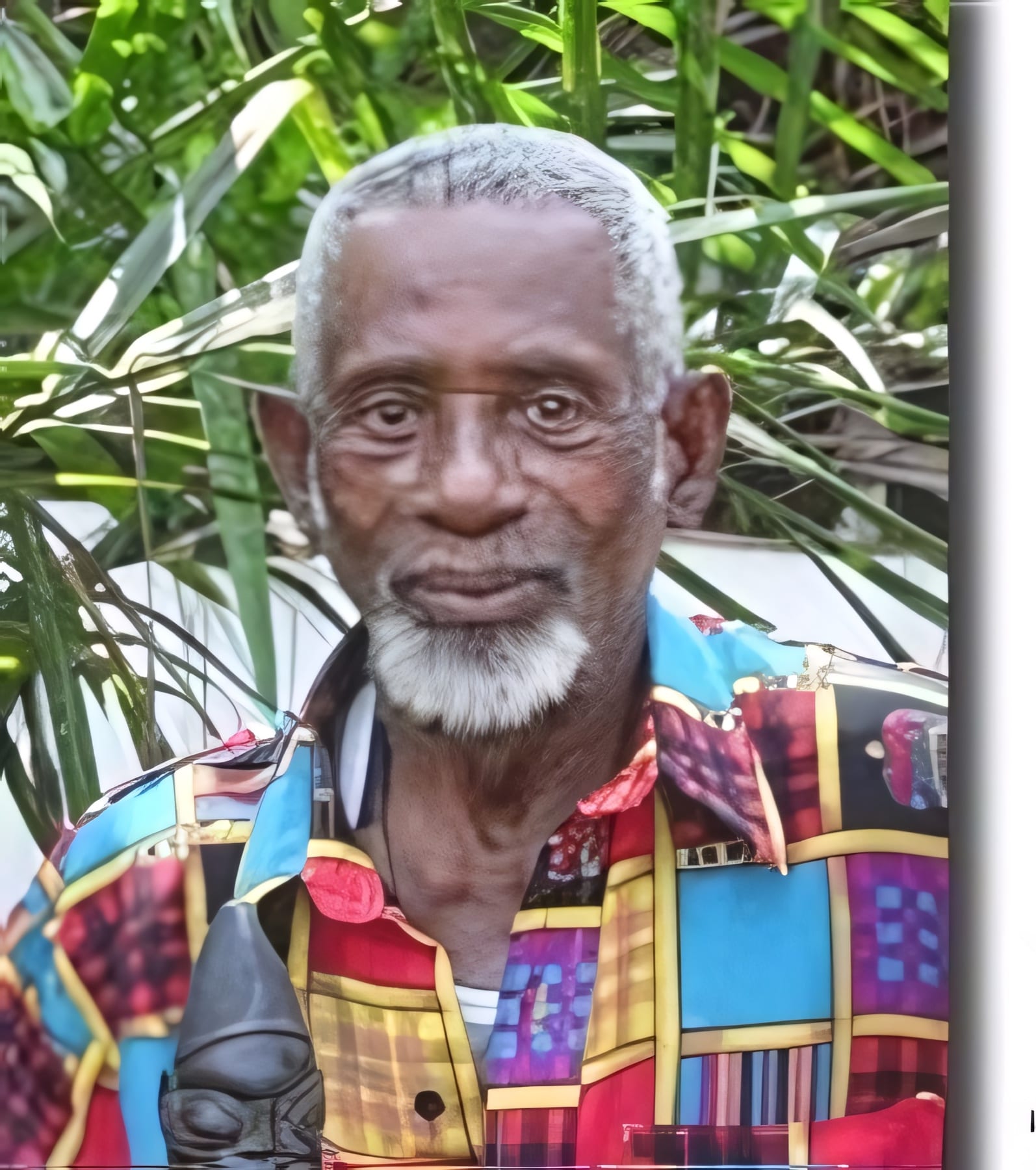 Portrait de Papa André Ngi Ovono, co-fondateur et président d'honneur d'Ebando