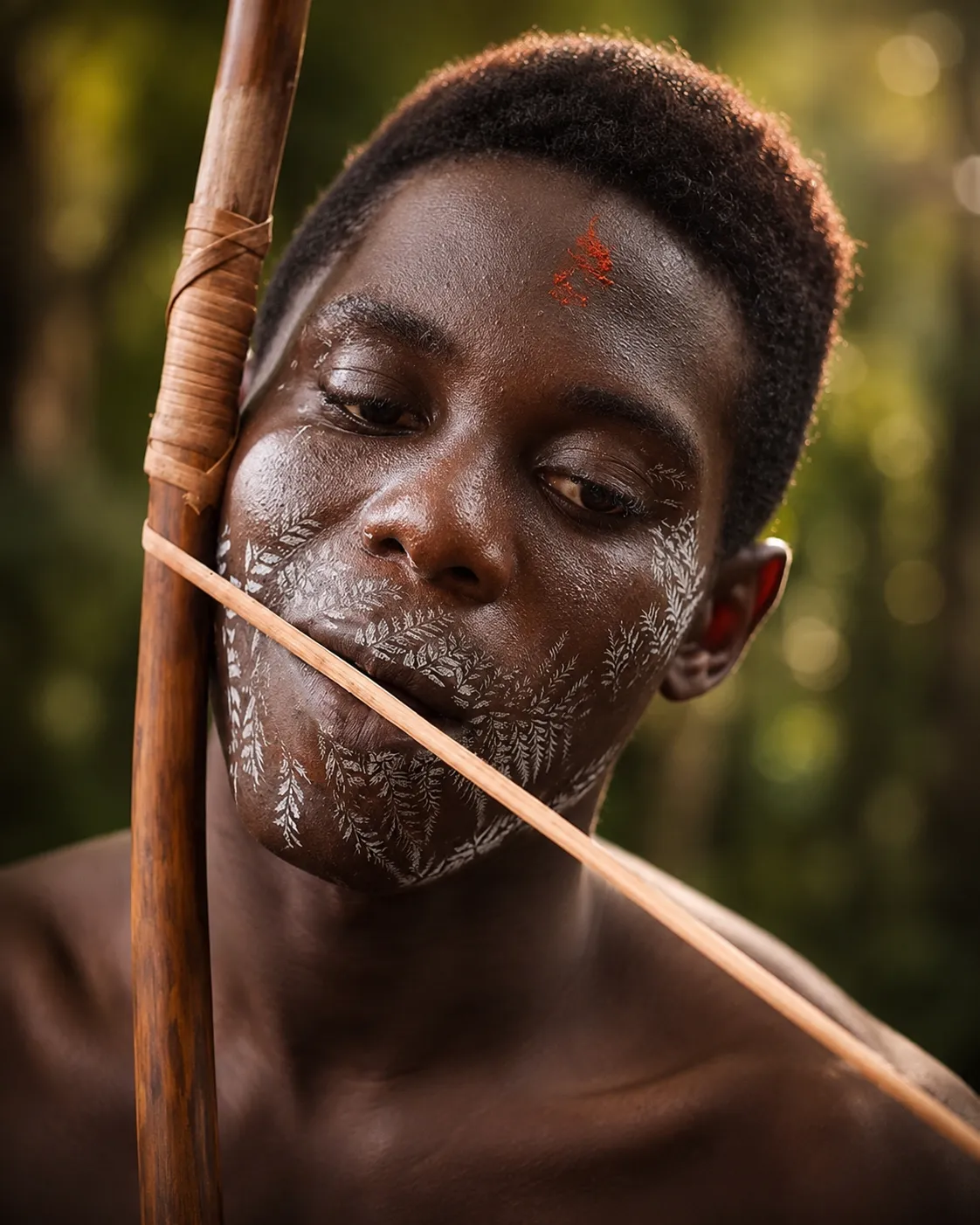 Mambweté, musician · mugongo at Ebando