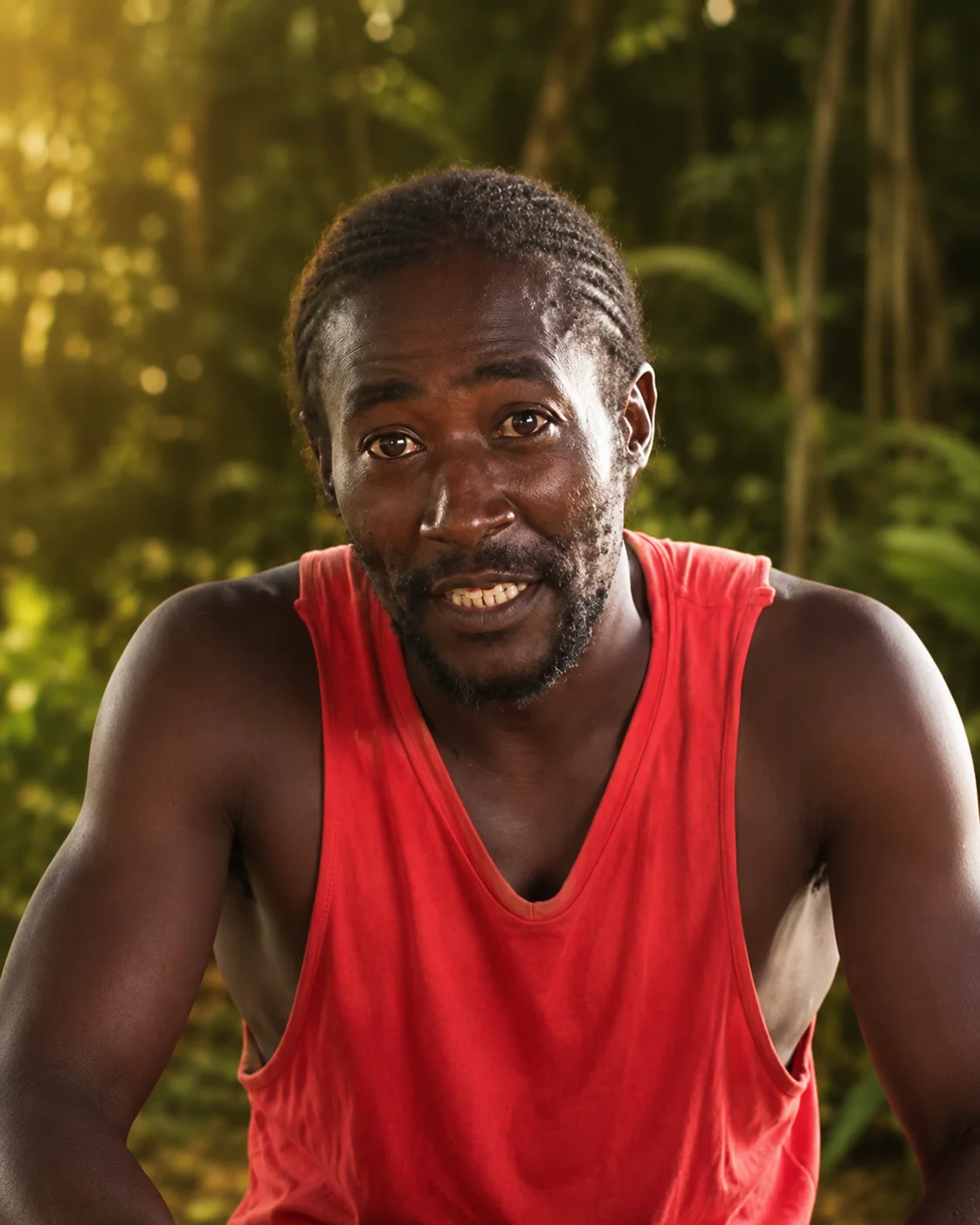 Mbilou, member of Ebando's team